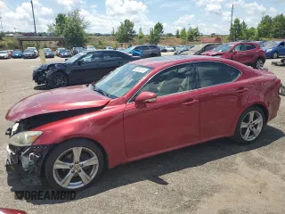2012 Lexus IS 250 z VIN JTHBF5C26C5172640, wystawiony jako Copart lot #62362815 z przebiegiem 148 394 mil mil oraz Szkoda całkowita • Salvage title. Historia ofert i sprzedaży dostępna na DreamBid. Obrazek 1.