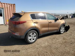 2017 Kia Sportage LX with VIN KNDPM3ACXH7053238, listed as a Copart auction lot 49084225 with 109,173 mi miles and Salvage Title. Bid and sale history available at carsss.com. Image 3.