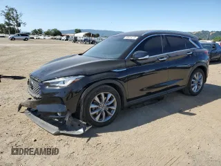2019 Infiniti QX50 Essential z VIN 3PCAJ5M11KF135820, wystawiony jako Copart lot #58024215 z przebiegiem 64 340 mil mil oraz Szkoda całkowita • Salvage title. Historia ofert i sprzedaży dostępna na DreamBid. Obrazek 1.