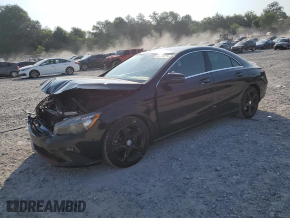2014 Mercedes-Benz CLA 250 with VIN WDDSJ4EB7EN049199, listed as a Copart auction lot 62329275 with 188,065 mi miles and Salvage title. Bid and sale history available at DreamBid. Image 1.