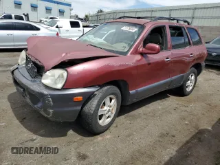 2004 Hyundai Santa Fe GLS with VIN KM8SC13E94U755512, listed as a Copart auction lot 71175504 with 0 mi miles and Salvage Title. Bid and sale history available at carsss.com. Image 1.