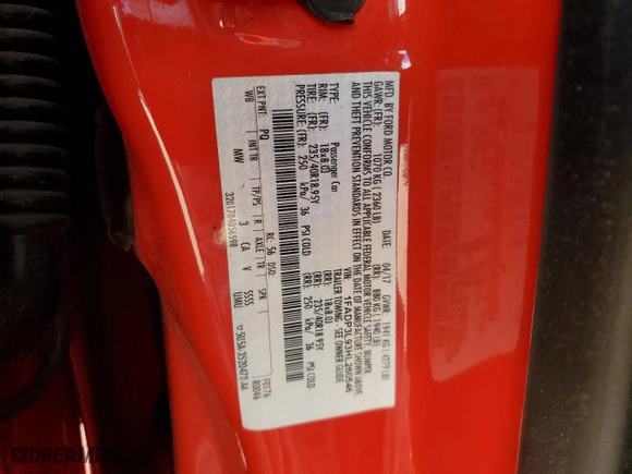 2017 Ford Focus ST with VIN 1FADP3L93HL260546, listed as a Copart auction lot 85938554 with 127,290 mi miles and Salvage Title. Bid and sale history available at carsss.com. Image 15.