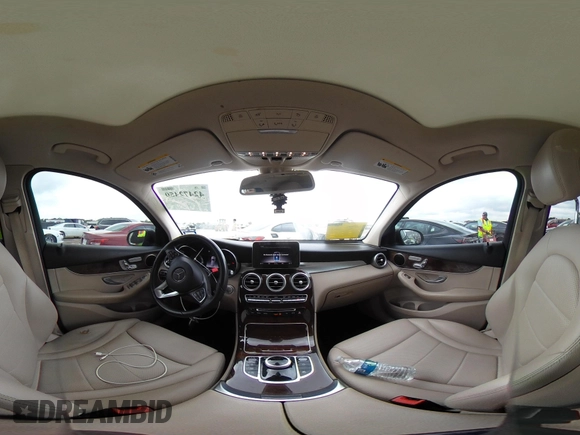 2019 Mercedes-Benz GLC 300 with VIN WDC0G4JB6KV185786, listed as a IAAI auction lot 42472450 with 86,561 mi miles and . Bid and sale history available at DreamBid. Image 18.