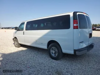 2017 Chevrolet Express Passenger LT with VIN 1GAZGPFF0H1263823, listed as a Copart auction lot 69489374 with 199,482 mi miles and Salvage Title. Bid and sale history available at carsss.com. Image 2.