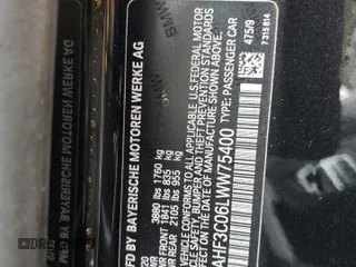 2020 BMW Z4 sDrive30i with VIN WBAHF3C06LWW75400, listed as a Copart auction lot 74297024 with 34,559 mi miles and Salvage Title. Bid and sale history available at carsss.com. Image 12.