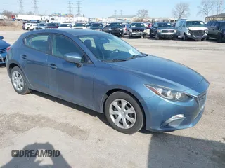 2015 Mazda 3 i Sport with VIN 3MZBM1K77FM181663, listed as a IAAI auction lot 41903610 with 200,618 mi miles and . Bid and sale history available at DreamBid. Image 1.
