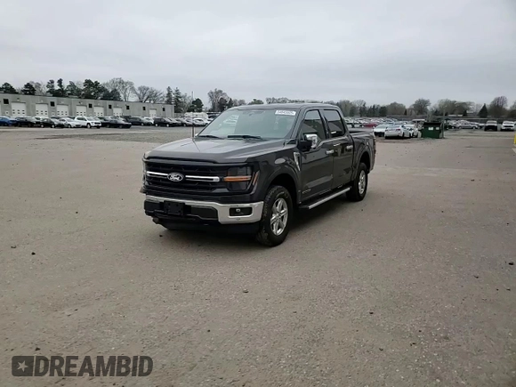 2024 Ford F-150 XLT with VIN 1FTFW3LDXRFA84668, listed as a Copart auction lot 54845505 with 7,068 mi miles and Salvage Title. Bid and sale history available at carsss.com. Image 13.