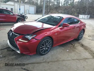 2017 Lexus RC 200t z VIN JTHHA5BC4H5006885, wystawiony jako Copart lot #49121085 z przebiegiem 114 238 mil mil oraz Szkoda całkowita • Salvage title. Historia ofert i sprzedaży dostępna na DreamBid. Obrazek 1.