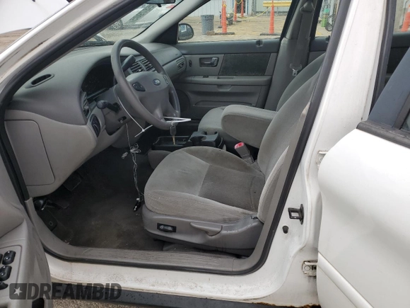 2003 Ford Taurus SES Standard with VIN 1FAFP55U23A123933, listed as a Copart auction lot 50587905 with 191,507 mi miles and Salvage Title. Bid and sale history available at carsss.com. Image 7.