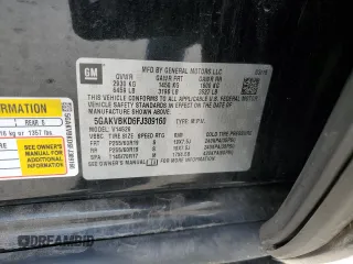 2015 Buick Enclave Leather with VIN 5GAKVBKD6FJ309160, listed as a Copart auction lot 51148035 with 126,323 mi miles and Salvage Title. Bid and sale history available at carsss.com. Image 14.