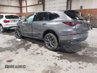 2024 Acura MDX w/A-Spec Package with VIN 5J8YE1H0XRL002415, listed as a IAAI auction lot 41545024 with 11,295 mi miles. Bid and sale history available at carsss.com. Image 3.
