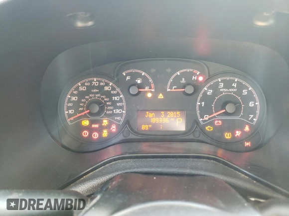 2018 Ram ProMaster City Cargo Tradesman with VIN ZFBERFAB3J6K02010, listed as a Copart auction lot 44203273 with 189,336 mi miles and . Bid and sale history available at DreamBid. Image 9.