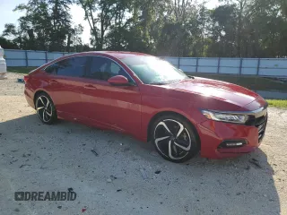 2019 Honda Accord Sport with VIN 1HGCV1F38KA020985, listed as a Copart auction lot 61280645 with 111,281 mi miles and Non repairable. Bid and sale history available at DreamBid. Image 4.
