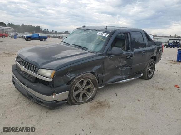 2005 Chevrolet Avalanche Z71 with VIN 3GNEK12Z45G101263, listed as a Copart auction lot 42439185 with 0 mi miles and Salvage Title. Bid and sale history available at carsss.com. Image 1.