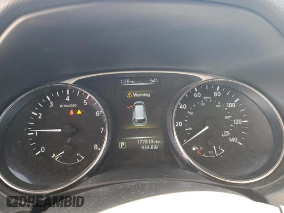 2015 Nissan Rogue SV with VIN KNMAT2MV5FP543728, listed as a Copart auction lot 46854045 with 177,819 mi miles and Salvage Title. Bid and sale history available at carsss.com. Image 9.