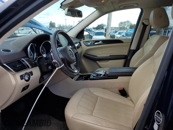 2017 Mercedes-Benz GLS with VIN 4JGDF6EE9HA787197, listed as a Copart auction lot 41698733 with 53,224 mi miles. Bid and sale history available at carsss.com. Image 7.