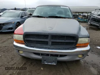 2002 Dodge Dakota with VIN 1B7GL12XX2S718443, listed as a Copart auction lot 84568934 with 122,127 mi miles and Clean Title. Bid and sale history available at carsss.com. Image 5.