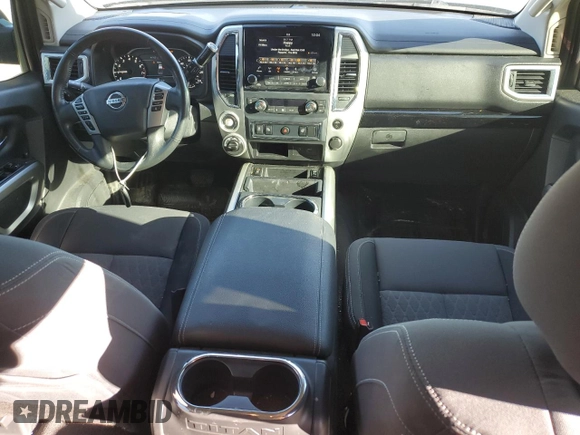 2021 Nissan Titan Pro-4X с VIN 1N6AA1ED4MN520744, выставлен на аукционе Copart как лот 49337295 с пробегом 41 607 миль миль и Списание • Salvage title. История ставок и продаж доступна на DreamBid. Изображение 8.