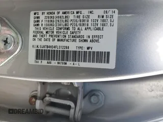 2015 Acura RDX with VIN 5J8TB4H34FL012268, listed as a Copart auction lot 48732765 with 178,995 mi miles and Salvage Title. Bid and sale history available at carsss.com. Image 13.