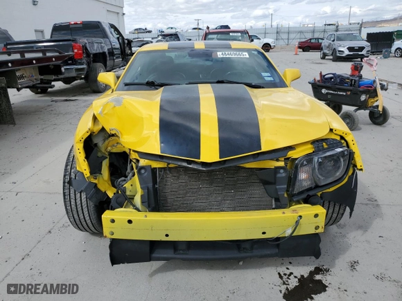 2010 Chevrolet Camaro 2SS with VIN 2G1FT1EW3A9135204, listed as a Copart auction lot 48469665 with 0 mi miles and Salvage Title. Bid and sale history available at carsss.com. Image 5.