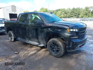 2019 Chevrolet Silverado 1500 LT Trail Boss with VIN 1GCPYFED4KZ362014, listed as a IAAI auction lot 40448826 with 93,568 mi miles and . Bid and sale history available at DreamBid. Image 1.