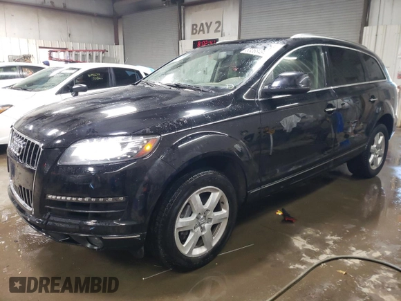 2015 Audi Q7 3.0T Premium with VIN WA1CGAFE3FD019834, listed as a Copart auction lot 83068494 with 89,641 mi miles and Salvage Title. Bid and sale history available at carsss.com. Image 1.