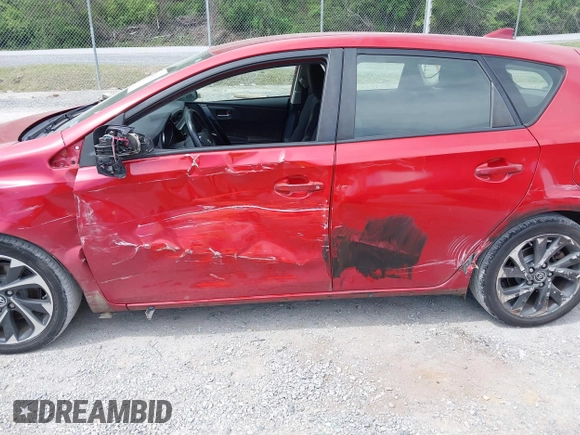 2018 Toyota Corolla iM with VIN JTNKARJE7JJ573943, listed as a IAAI auction lot 42080333 with 99,860 mi miles. Bid and sale history available at carsss.com. Image 18.
