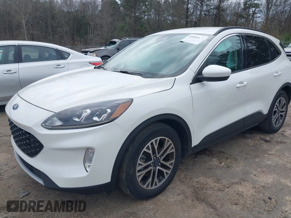 2020 Ford Escape SEL with VIN 1FMCU0H63LUB08437, listed as a IAAI auction lot 41691341 with 68,974 mi miles and . Bid and sale history available at carsss.com. Image 18.