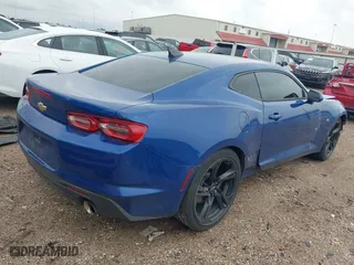 2021 Chevrolet Camaro 1LT with VIN 1G1FB1RS5M0128392, listed as a IAAI auction lot 41879369 with 35,168 mi miles. Bid and sale history available at carsss.com. Image 4.
