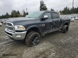 2018 Ram 2500 Laramie with VIN 3C6UR5FL1JG368147, listed as a Copart auction lot 46546105 with 90,893 mi miles and Salvage Title. Bid and sale history available at carsss.com. Image 1.