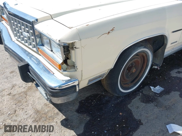 1984 Ford Crown Victoria z VIN 1FABP43F9EZ170457, wystawiony jako IAAI lot #42095730 z przebiegiem 60 839 mil mil oraz . Historia ofert i sprzedaży dostępna na DreamBid. Obrazek 6.