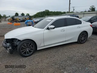 2020 BMW 3 Series 330i with VIN 3MW5R1J0XL8B10805, listed as a Copart auction lot 58215855 with 36,971 mi miles and Salvage title. Bid and sale history available at DreamBid. Image 1.