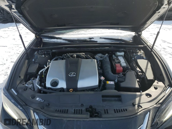 2024 Lexus ES 350 Ultra Luxury with VIN 58AFZ1B1XRU172705, listed as a Copart auction lot 45156825 with 9,600 mi miles and Salvage title. Bid and sale history available at DreamBid. Image 11.