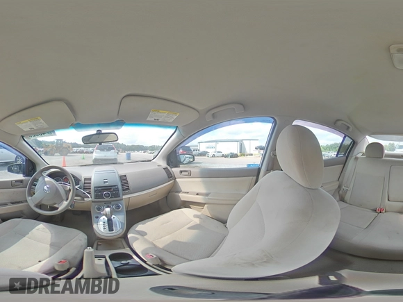 2012 Nissan Sentra 2.0 with VIN 3N1AB6APXCL754739, listed as a Copart auction lot 57409295 with 182,661 mi miles and Salvage title. Bid and sale history available at DreamBid. Image 14.