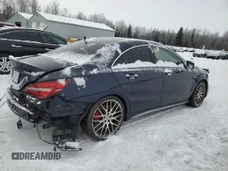 2017 Mercedes-Benz CLA 45 AMG with VIN WDDSJ5CB7HN456257, listed as a Copart auction lot 88648175 with 98,080 mi miles and Salvage Title. Bid and sale history available at DreamBid. Image 3.
