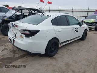 2022 Subaru Impreza with VIN 4S3GKAA62N1609335, listed as a IAAI auction lot 41090418 with 33,985 mi miles and . Bid and sale history available at DreamBid. Image 4.