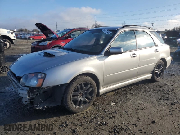 2005 Subaru Impreza Wagon (Natl) WRX Sport with VIN JF1GG29655H818691, listed as a Copart auction lot 87477244 with 209,933 mi miles and Salvage Title. Bid and sale history available at carsss.com. Image 1.