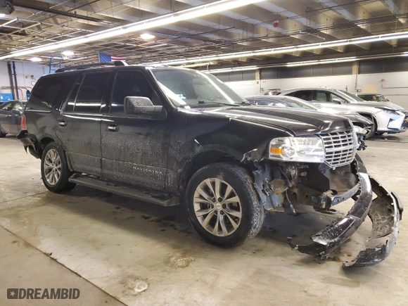 2007 Lincoln Navigator with VIN 5LMFU28507LJ17895, listed as a Copart auction lot 45934595 with 235,034 mi miles and Salvage Title. Bid and sale history available at carsss.com. Image 4.