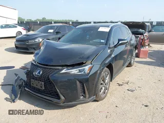 2022 Lexus UX 250h F Sport with VIN JTHR9JBHXN2058276, listed as a IAAI auction lot 42320129 with 83,439 mi miles and . Bid and sale history available at DreamBid. Image 17.