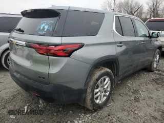 2024 Chevrolet Traverse LS with VIN 1GNESTKW7RJ139060, listed as a Copart auction lot 44083325 with 20,603 mi miles and Salvage title. Bid and sale history available at DreamBid. Image 3.
