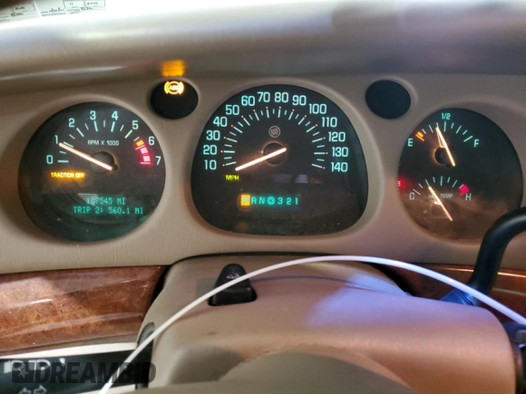 2002 Buick LeSabre Limited with VIN 1G4HR54K02U244093, listed as a Copart auction lot 53300475 with 187,545 mi miles and Salvage Title. Bid and sale history available at carsss.com. Image 9.