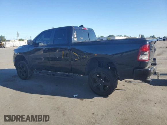 2023 Ram 1500 Lone Star with VIN 1C6RREBTXPN553048, listed as a Copart auction lot 46255525 with 59,497 mi miles and Salvage Title. Bid and sale history available at carsss.com. Image 2.