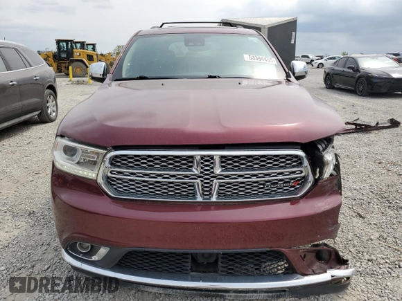 2017 Dodge Durango Citadel с VIN 1C4RDJEG6HC806023, выставлен на аукционе Copart как лот 53394455 с пробегом 118 803 миль миль и Списание • Salvage title. История ставок и продаж доступна на DreamBid. Изображение 5.