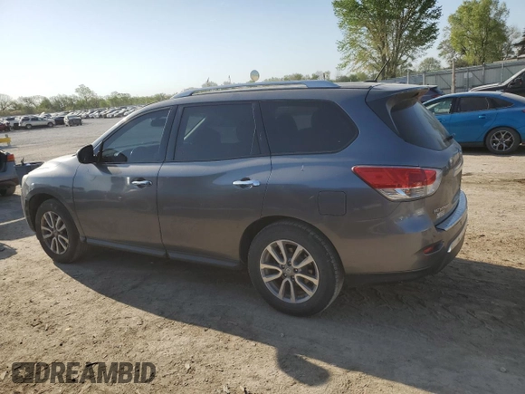 2015 Nissan Pathfinder S z VIN 5N1AR2MN8FC609464, wystawiony jako Copart lot #52711075 z przebiegiem 151 234 mil mil oraz Szkoda całkowita • Salvage title. Historia ofert i sprzedaży dostępna na DreamBid. Obrazek 2.