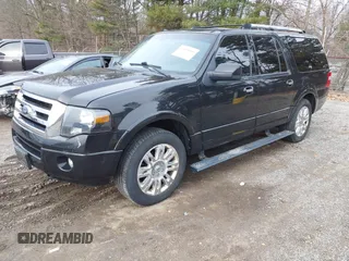 2013 Ford Expedition Max Limited with VIN 1FMJK2A55DEF00485, listed as a IAAI auction lot 41694985 with 126,307 mi miles and . Bid and sale history available at DreamBid. Image 2.
