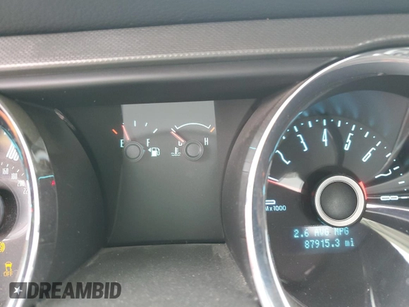 2014 Ford Mustang V6 with VIN 1ZVBP8AM4E5271591, listed as a Copart auction lot 47320805 with 87,915 mi miles and Salvage Title. Bid and sale history available at DreamBid. Image 9.