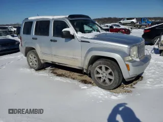 2008 Jeep Liberty Limited with VIN 1J8GN58K48W234680, listed as a Copart auction lot 44523125 with 117,341 mi miles and Salvage Title. Bid and sale history available at DreamBid. Image 4.