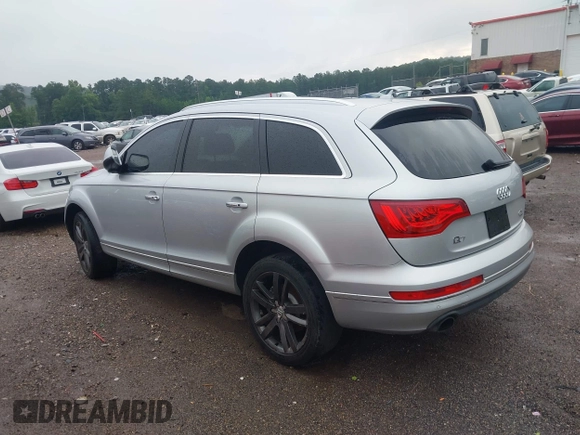2014 Audi Q7 Premium Plus with VIN WA1LGAFE6ED017090, listed as a IAAI auction lot 42578109 with 145,357 mi miles and . Bid and sale history available at DreamBid. Image 3.