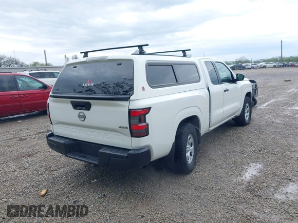 2023 Nissan Frontier S with VIN 1N6ED1CM3PN634833, listed as a IAAI auction lot 42139230 with 65,856 mi miles and . Bid and sale history available at DreamBid. Image 4.