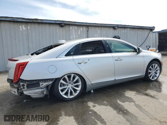 2017 Cadillac XTS Luxury with VIN 2G61M5S33H9141758, listed as a Copart auction lot 46478785 with 2,710 mi miles and Salvage Title. Bid and sale history available at DreamBid. Image 3.